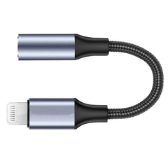 HAING HI-1064-LFC Lightning Male to 3.5mm Female Headphone Jack Adapter