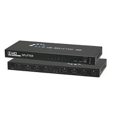 HAING HI-108F 1x8 8 Ports HDMI Powered Splitter for Full HD 1080P & 3D 4K Support