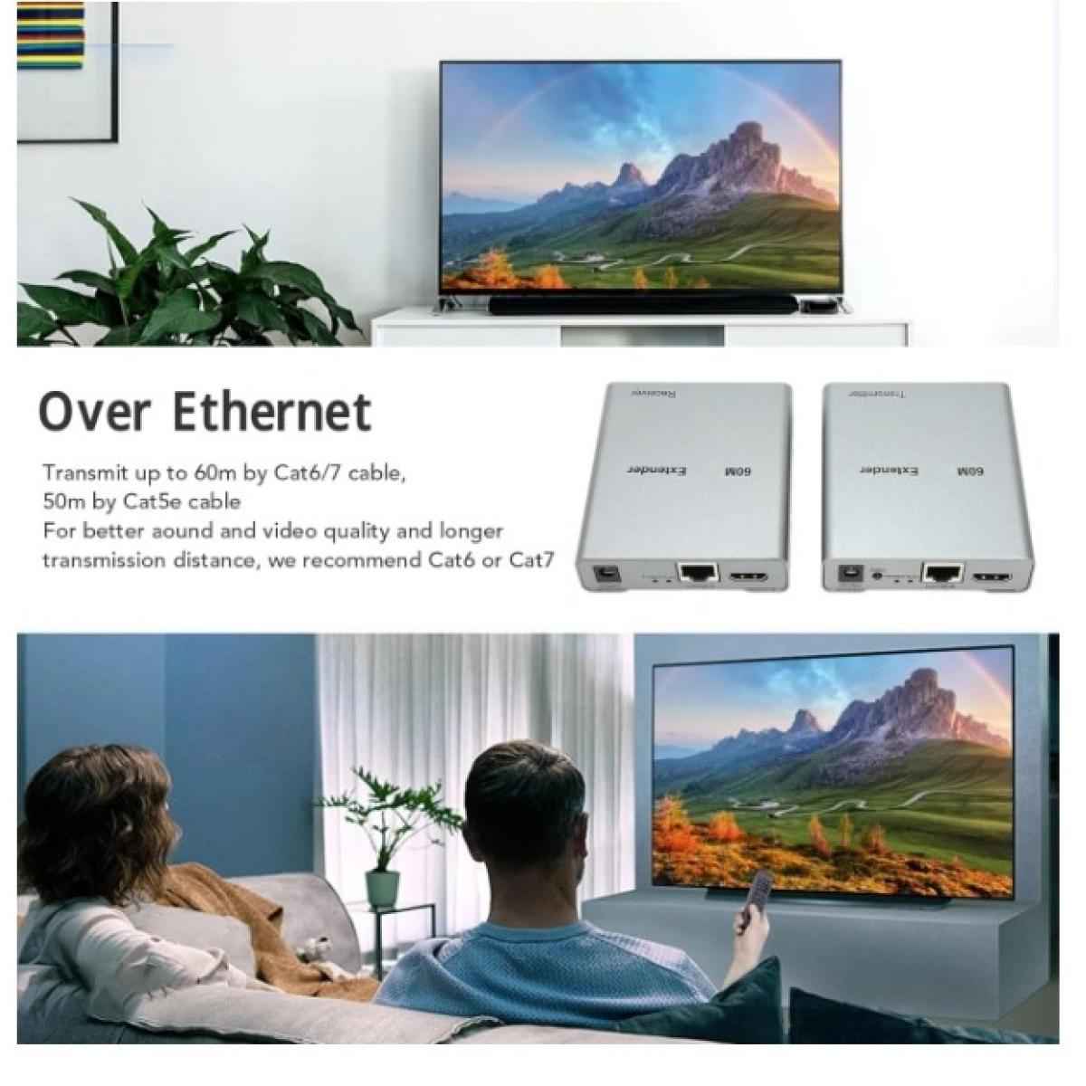 HAING HI-1600-HKE HDMI Extender with USB KVM 60M 1080P
