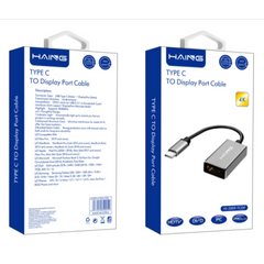 HAING HI-2009-TCDP Type-C to Display Port Cable Adapter 4K