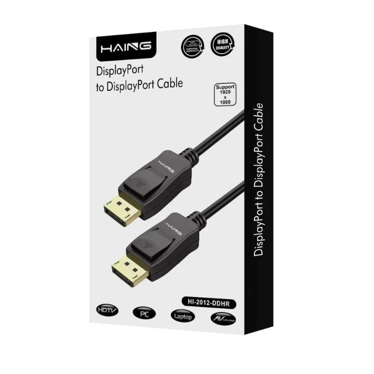 Haing Display Port DP to DP Cable 4K/60Hz