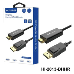HAING HI-2013-DHHR-5M 4K Display Port DP to HDMI Cable 5M
