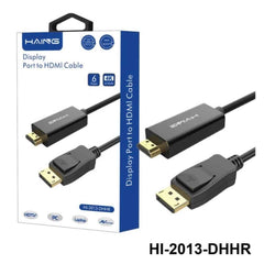 HAING HI-2013-DHHR-5M 4K Display Port DP to HDMI Cable 5M