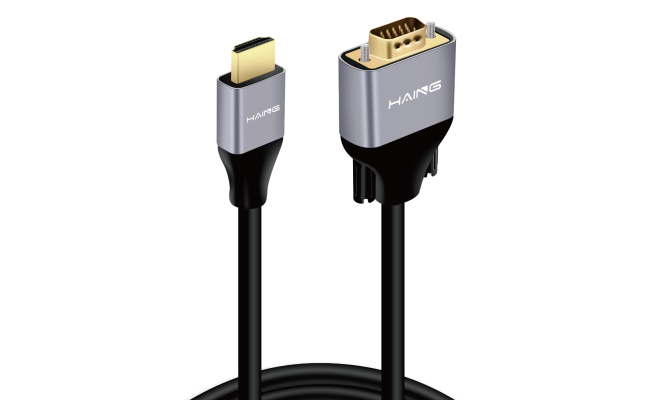 Haing Hi 2017 Hvcm Hdtv to Vga Cable 1.8 meter, cables