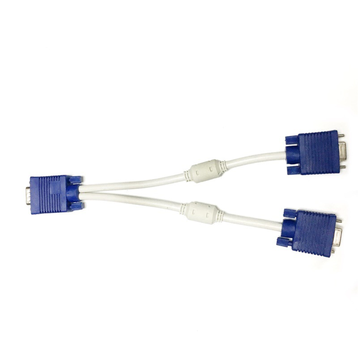 HAING HI-202-VGA VGA Male to Two VGA Female Deluxe Computer Cable 20cm