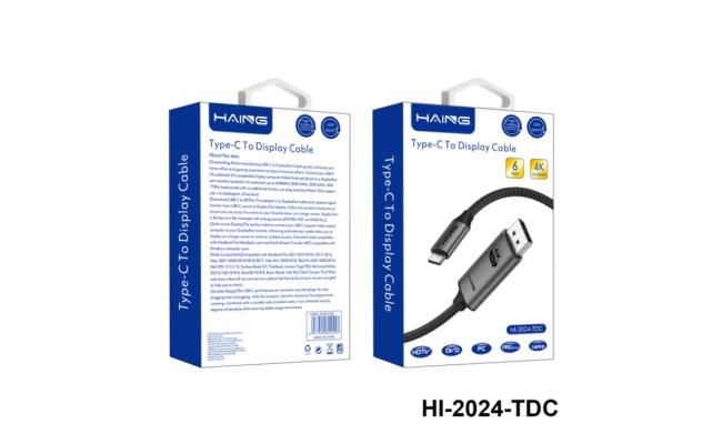 Haing Hi 2024 Tdc 1.8m Type C To Display Cable 1.8m