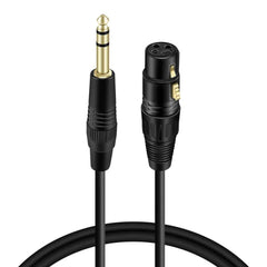 HAING HI-2044-XLR XLR 3 Pin Female To 6.35mm Cable 2M