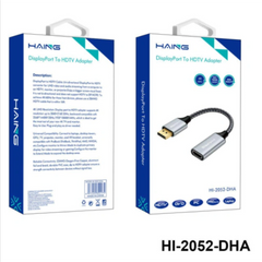 HAING HI-2052-DHA DisplayPort To HDMI Adapter