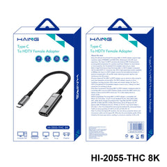 HAING HI-2055-THC Type-C To HDMI Female Adapter 8K