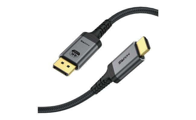 Haing DisplayPort 4K cable for device connectivity