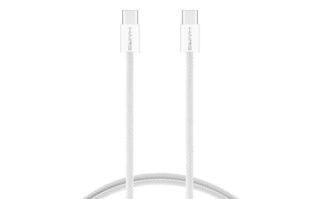 Haing Hi 2060 Tcc Type C to Type C Braided Cable 100w 2 meter