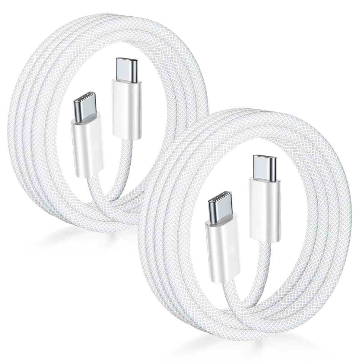 HAING HI - 2060 - TCC Type - C to Type - C Braided Cable 100W 2 meter with cables