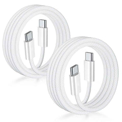 HAING HI - 2060 - TCC Type - C to Type - C Braided Cable 100W 2 meter with cables