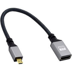 HAING HI-2068-MHFC Micro HDMI Male to HDMI Female Adapter 15cm