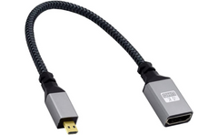 Haing Hi 2068 Mhfc Micro HDMI Male to HDMI Female Adapter 15cm with HDMI cable