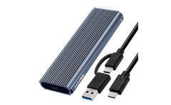 Haing Hi 2816 M2 Aluminum M.2 Dyal Protocol SSD Enclosure, 10gbps, solid state drive