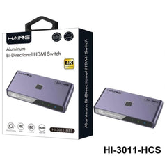 HAING HI-3011-HBS Aluminum Bi-Directional HDMI Switch