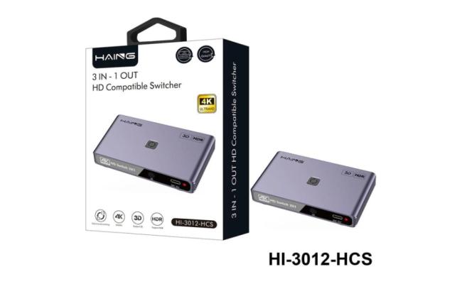 Haing Hi 3012 H3 In 1 Out Hd Compatible Switch