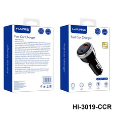 HAING HI-3019-CCR Fast Car Charger 2 Ports 48W