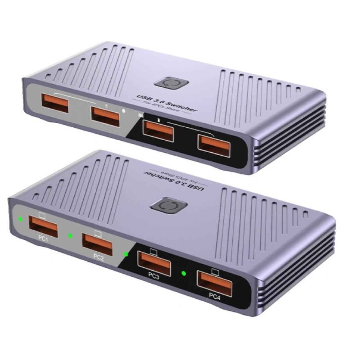 HAING HI-3027-USW 4 in 4 out USB 3.0 High Speed Switcher HAING HI-3027-USW 4 in 4 out USB 3.0 High Speed Switcher