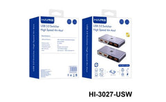 Haing Hi 3027 Usw 4 In 4 Out Usb 3.0 High Speed Switcher