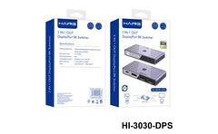 Haing Hi 3030 Dps 8k 2 In 1 Out Display Port Switch