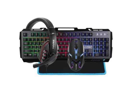 HAING wired gaming keyboard for computer setup