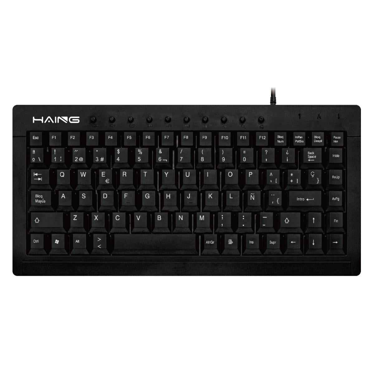 HAING HI-519 MINl Multimedia USB Wired Keyboard