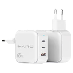 HAING HI-AH65 USB GaN Fast Charger 65W 3ports