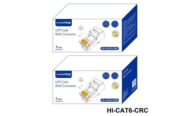 Haing Hi Cat6 Crc Utp Cat6 Rj45 Connector 100 P