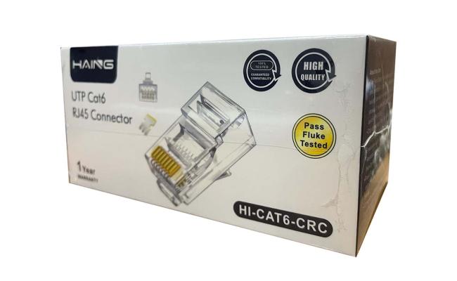 Haing Hi Cat6 Crc Utp Cat6 Rj45 Connector 100 P
