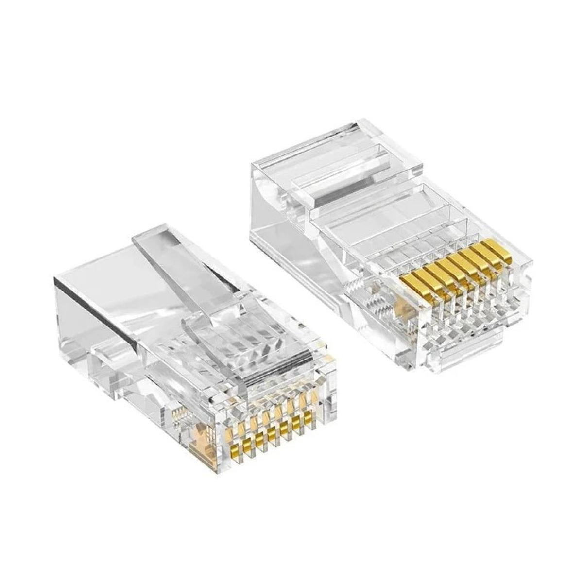 HAING CAT6-UTP-EZ03 UTP CAT6 RJ45 Connector 100 Pcs