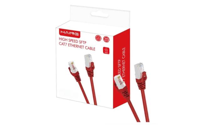 Haing Hi Cat704 15m High Speed Sftp Cat7 Ethernet Cable 15m