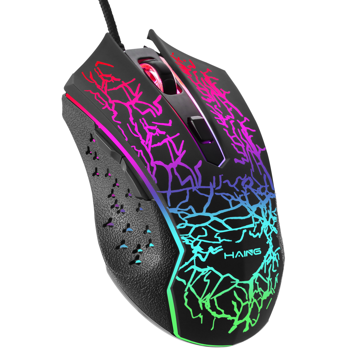 HAING GM100 RGB Gaming Wired Mouse HAING GM100 RGB Gaming Wired Mouse