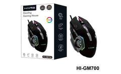 Haing Hi GM700 USB Wired Gaming Mouse, RGB