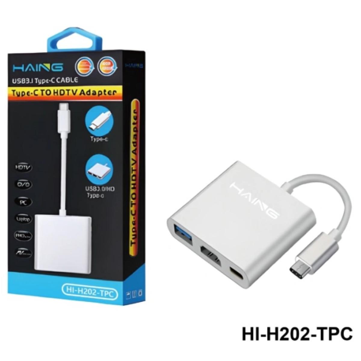 HAING HI-H202-TPC USB 3.1 TYPE-C TO HDMI Adapter