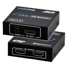 HAING HI-HD102F HD Splitter Ver 1.4 1x2 Full 3D 4Kx2K UK Plug