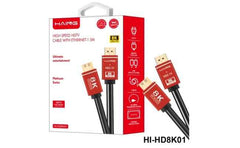 Haing HD8K01 8k High Speed HDMI 2.1 Hdtv Cable with Ethernet 1.5 meter with HDMI cable