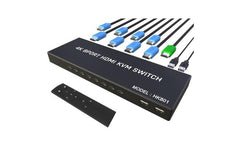 HK801A 4k 8 Port HDMI Kvm Switch, network switch