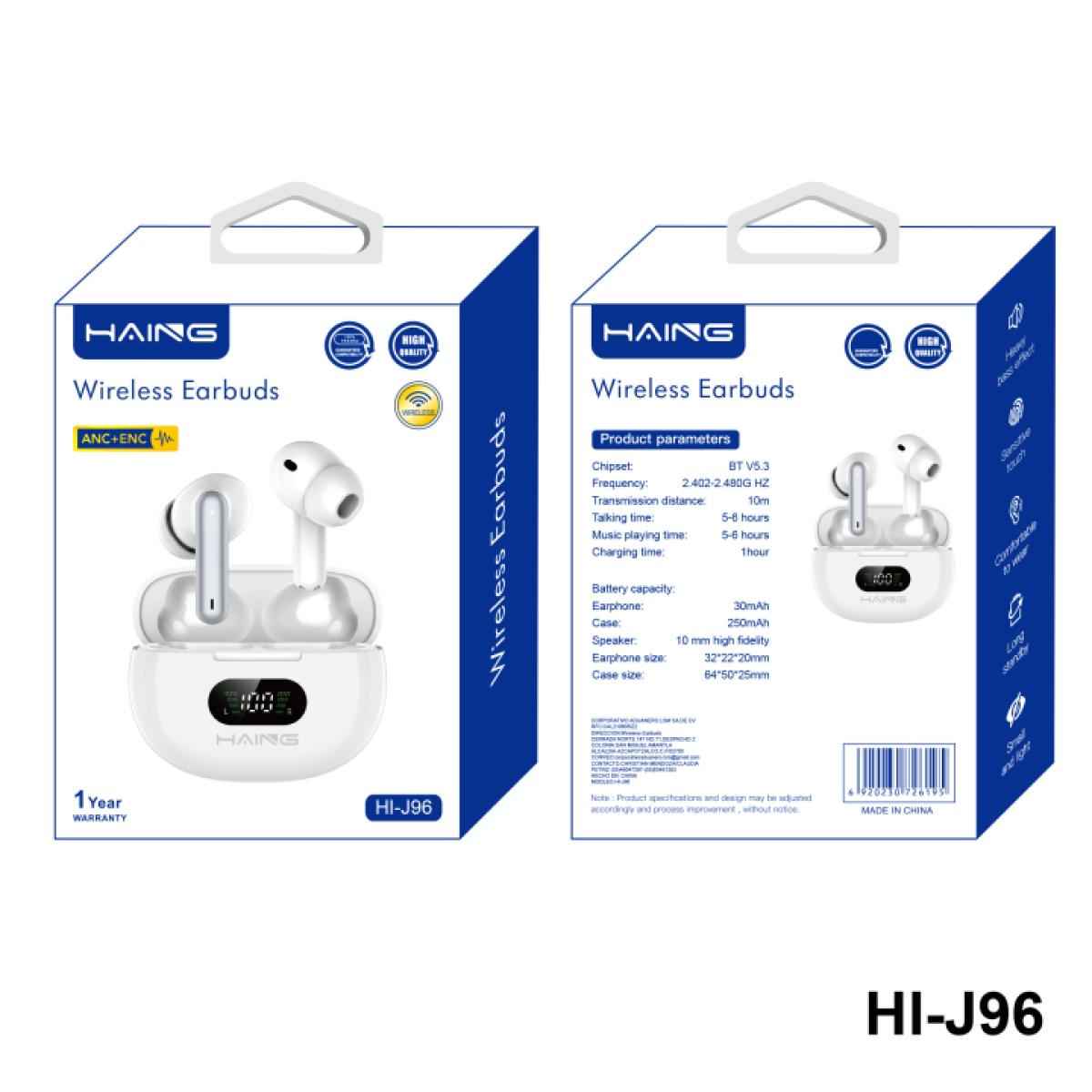 HAING HI-J96 V5.1 Wireless Earbuds