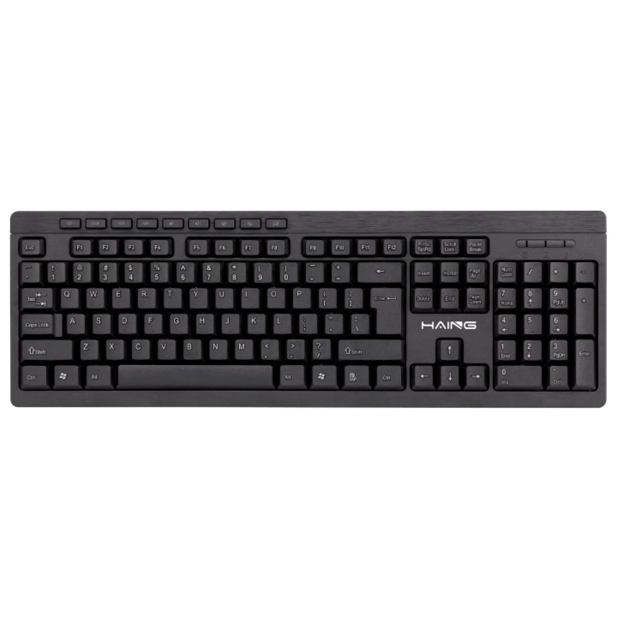 HAING HI-K12 Multimedia USB Wired Computer Keyboard