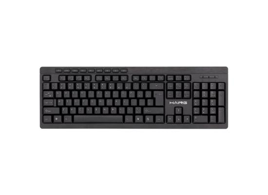 K-1000 Mini Thin RGB USB Wired Chocolate Keyboard -Black