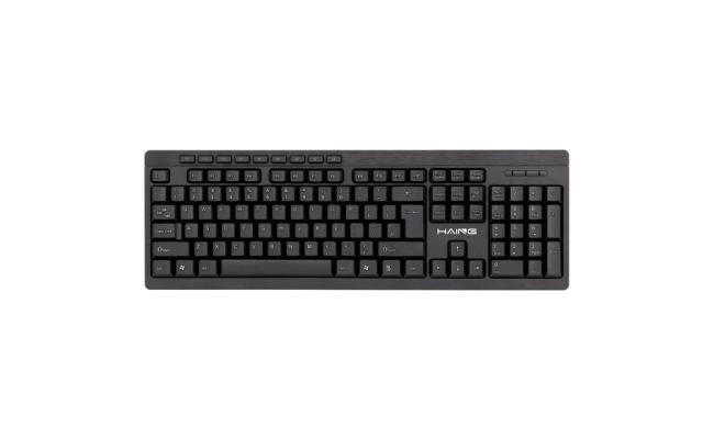 Haing Hi K12 Multimedia USB Wired Computer Keyboard, gaming keyboard