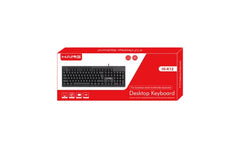 Haing Hi K12 Multimedia USB Wired Computer Keyboard, gaming keyboard