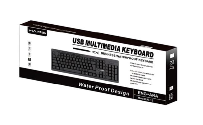 Haing Hi K12 Multimedia Usb Computer Keyboard