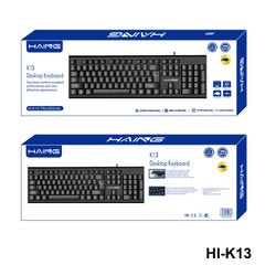 HAING HI-K13 Wired USB Computer Keyboard