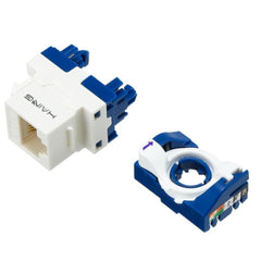 HAING HI-KJ03 CAT6 UTP Tool Free Modular Connector (180°)