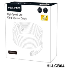 HAING HI-LCB04-15M Cat6 26 AWG 10/100/1000 1 Gbps Ethernet Cable 15M