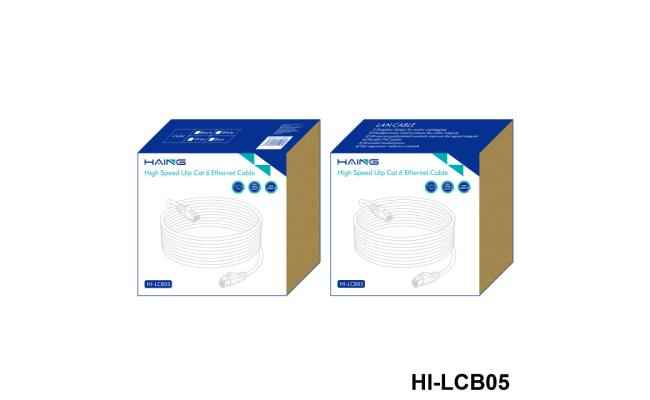 Haing Hi Lcb05 20m Cat6 26 Awg 10/100/1000 1 Gbps Ethernet Cable 20m