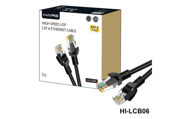 Haing Hi LCB06 40 meter CAT6 26 Awg 10/100/1000 1 Gbps Ethernet Cable 40 meter with cables